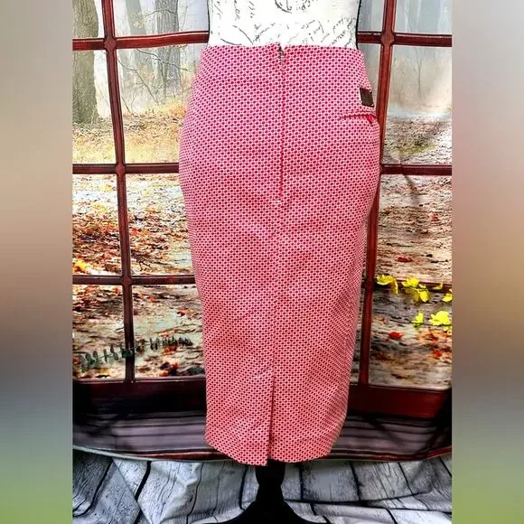 Socapri Tweed Mid Length Skirt Made in Italy size 50 (14)